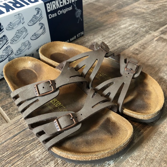 Birkenstock Shoes - Birkenstock Granada Dual Strap Sandal